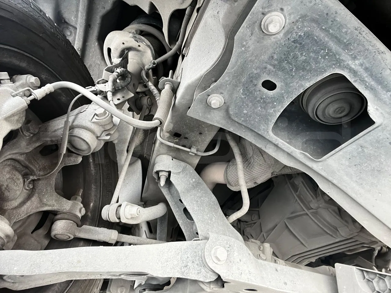 Ford Transit FBD - Euro 6 - 125 kW - 6.704 mt - front air springs right