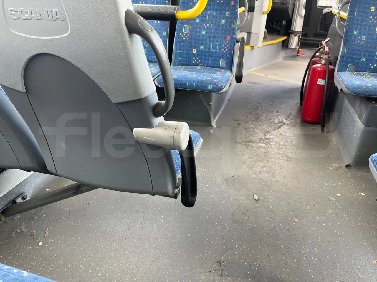 Scania Citywide LF CN 280/ Euro 6 - 206 Kw - 12 Mt - armrest detail photo