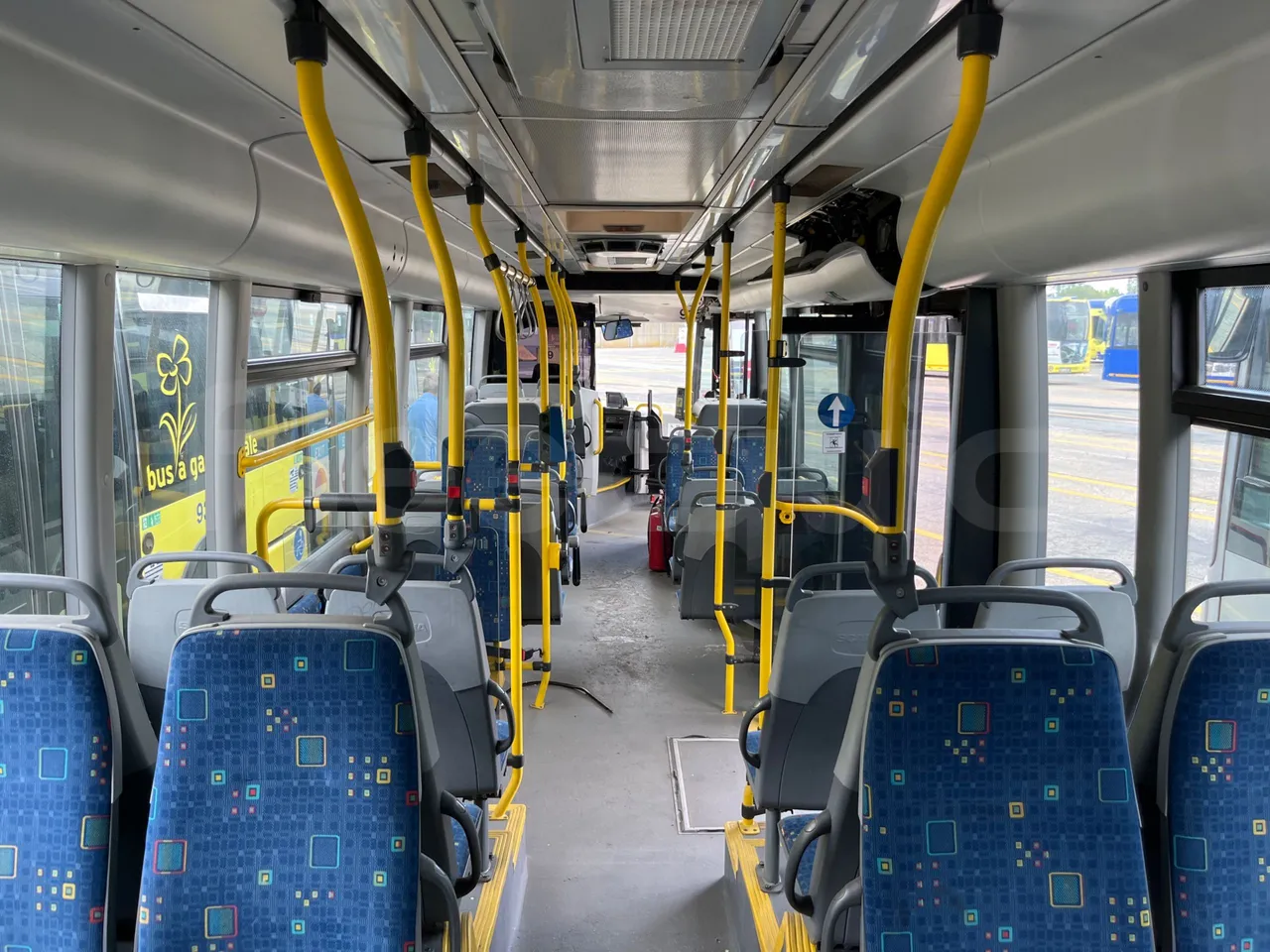 Scania Citywide LF CN 280/ Euro 6 - 206 Kw - 12 Mt - forward view all seats last row height