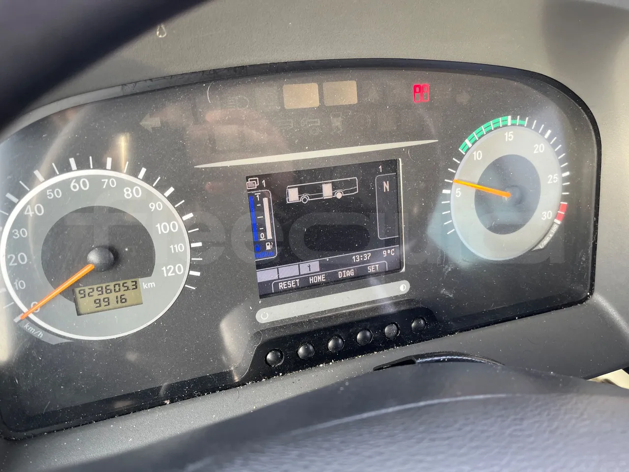 Mercedes-Benz Citaro 628 02 - Euro 6 - 220 kW - 12.140 mt - dashboard lights on