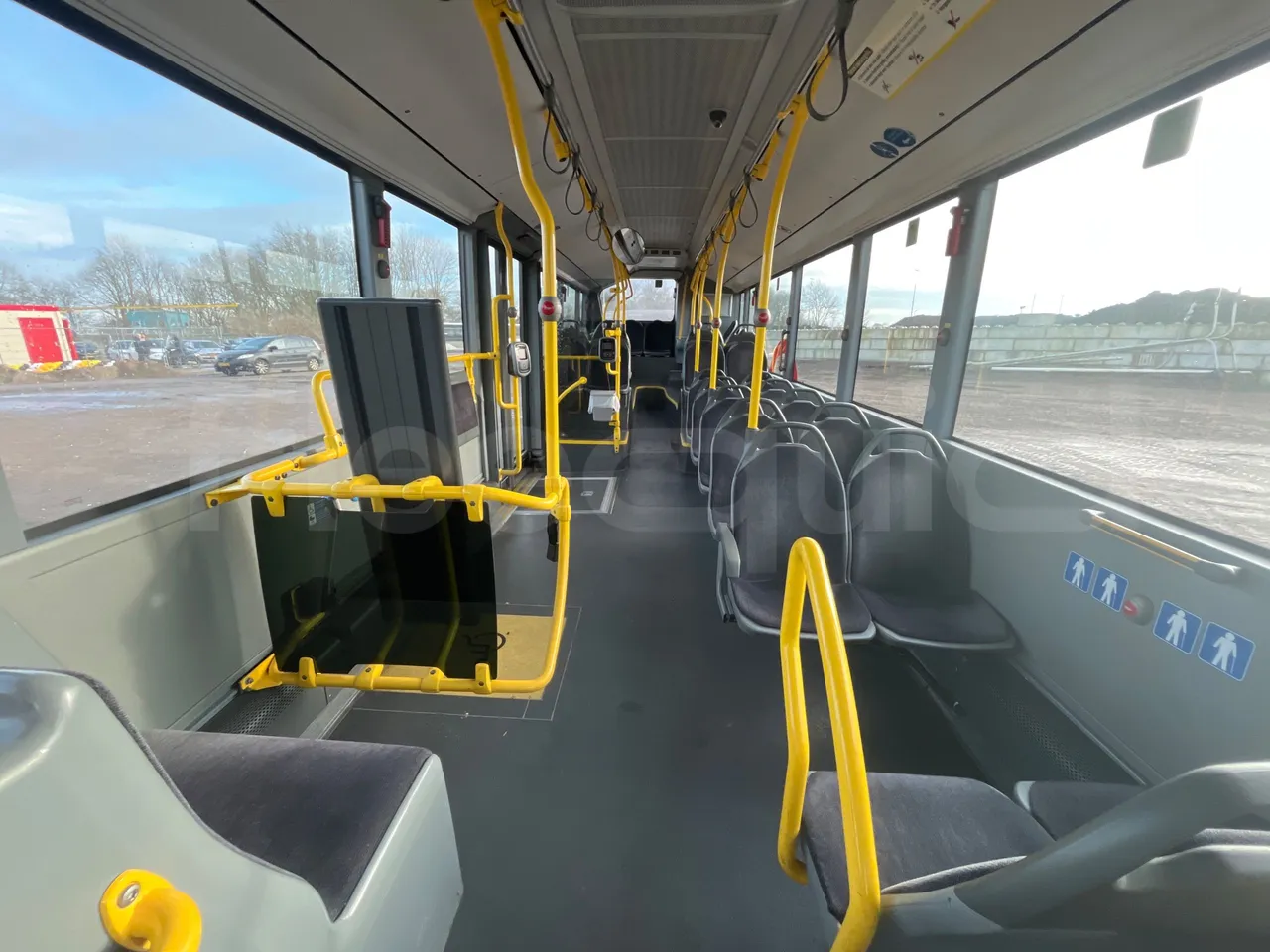Mercedes-Benz Citaro 628 02 - Euro 6 - 220 kW - 12.140 mt - interior reverse seats driver height