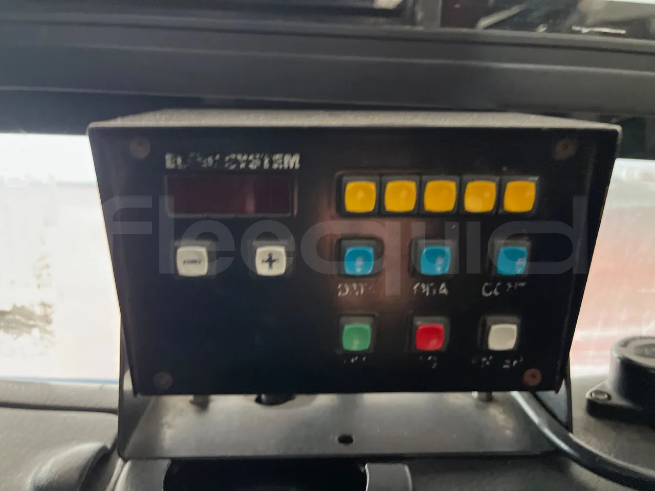 Temsa Safari - command unit indicators
