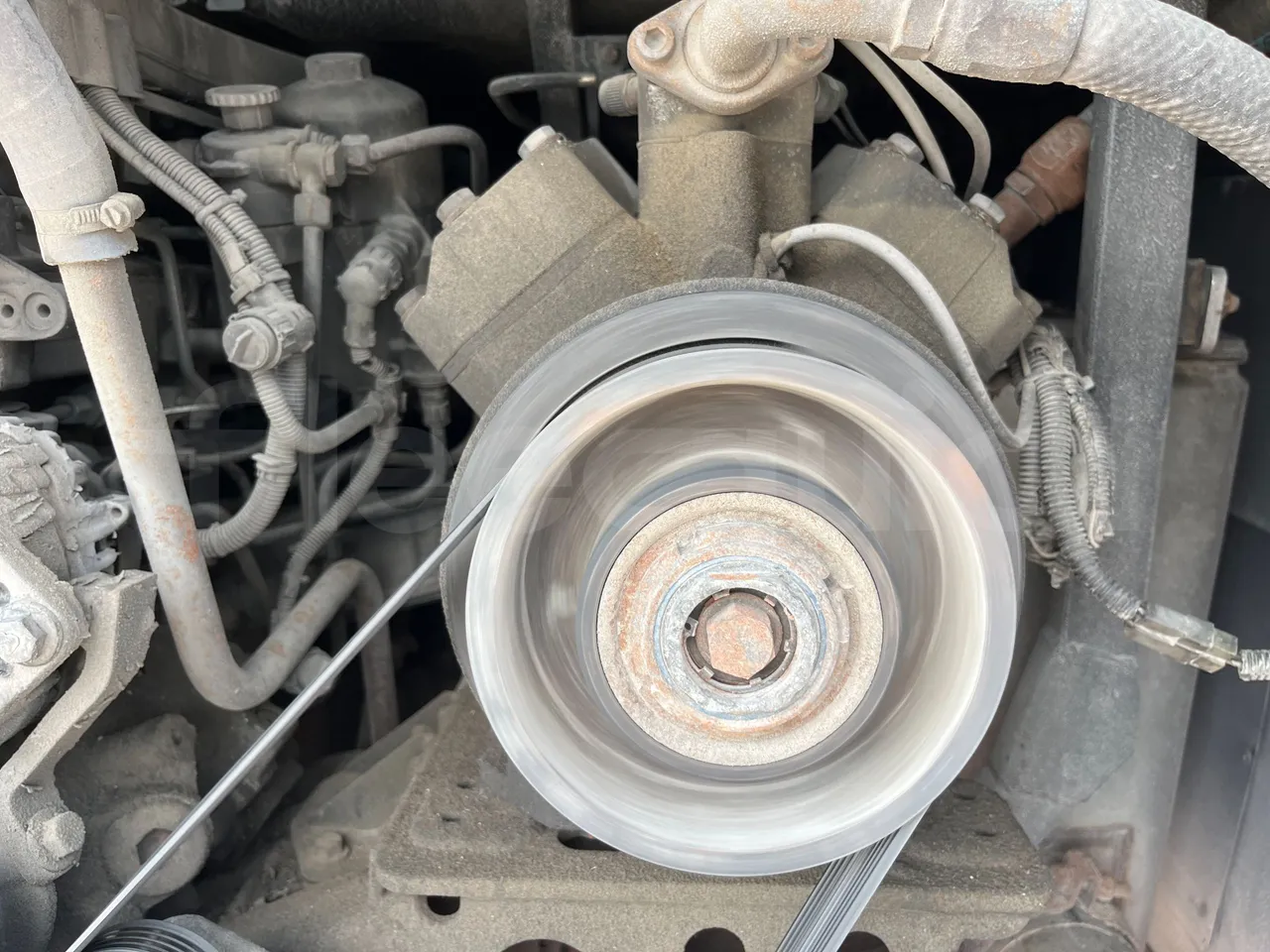 Temsa Safari - air conditioning compressor
