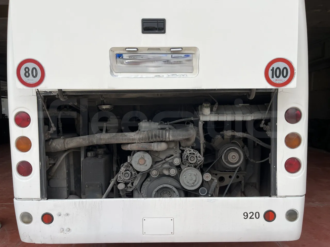 Temsa Safari - rear hatch open