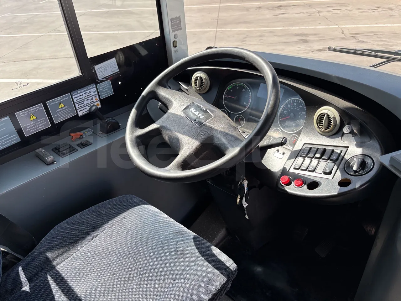 Man Castrosua - Complete Driver's Dashboard