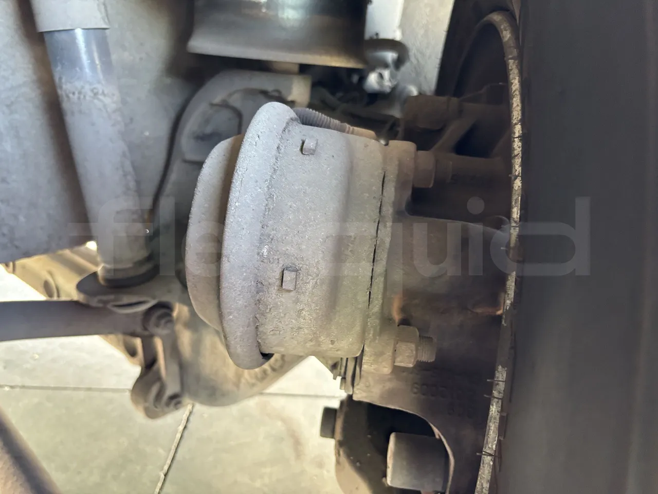 Man Castrosua - First Axle Brake Calipers Right Side