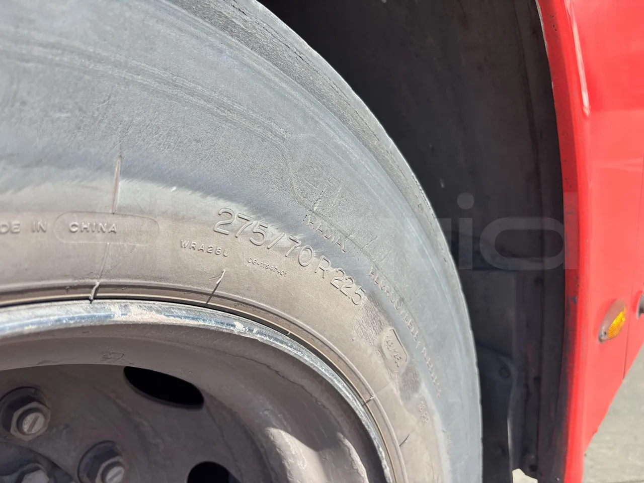 Man Castrosua - Second Axle Left Side: Complete Wheel