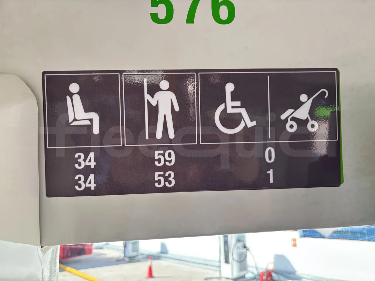 Man Castrosua - Seats Plate
