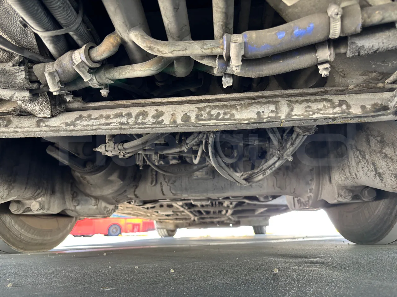 Man Castrosua - Rear Undercarriage