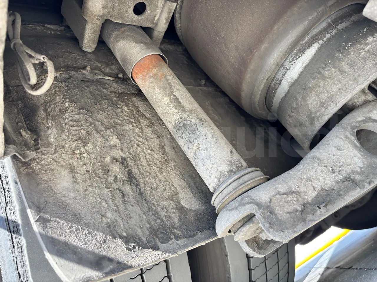Man Castrosua - Second Axle Second Shock Absorbers Left Side