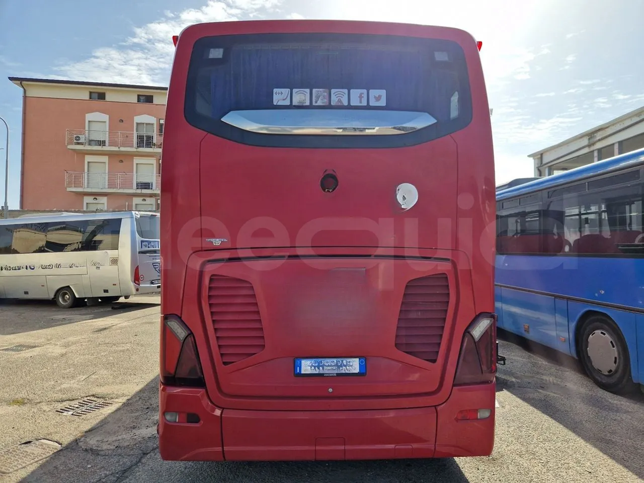 Setra S517 410 03 - EUR6 - 375kW - 14.165m - rear hatch closed