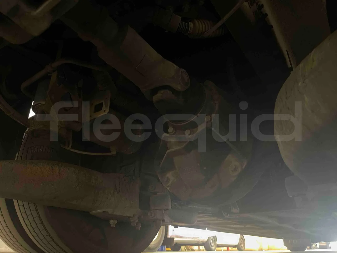 Man Noge - Second Axle Caliper Brakes Left Side