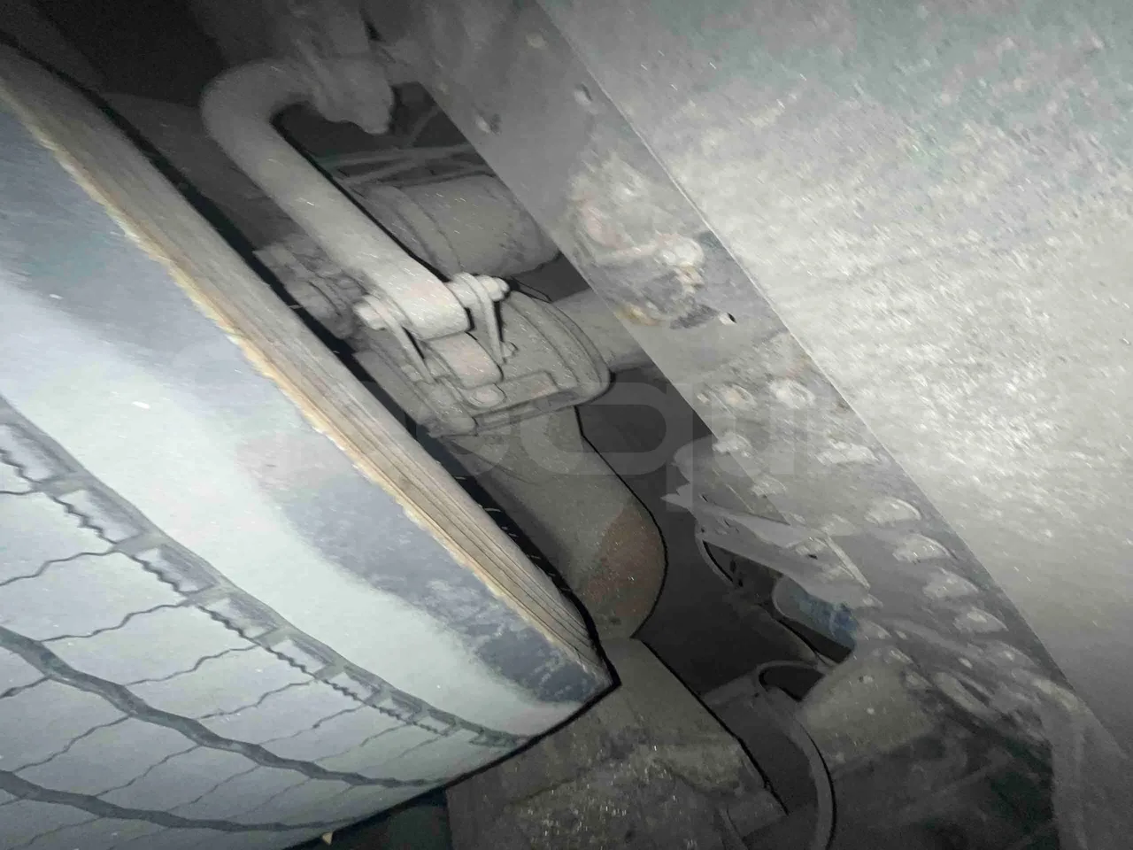 Man Noge - Second Axle Caliper Brakes Right Side