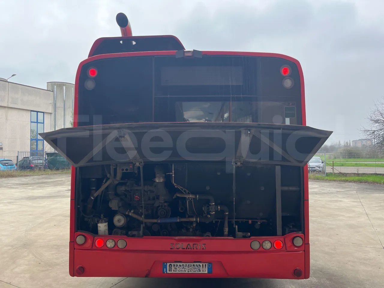 Solaris Urbino 12 - Euro6 - 240kW - 12mt - rear hatch open