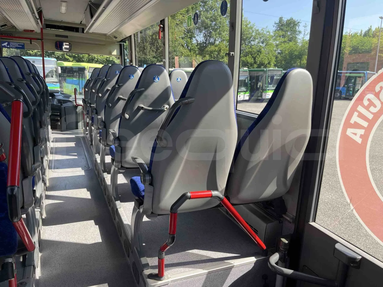 Mercedes-Benz Integro - forward view middle aisle