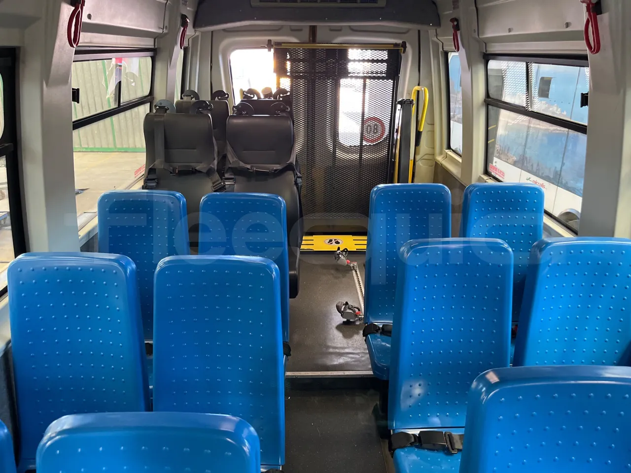 Iveco Daily 50C14N - EUR6 - 100kW - 6,048m - interior reverse seats driver height (mandatory for bus to scrap)