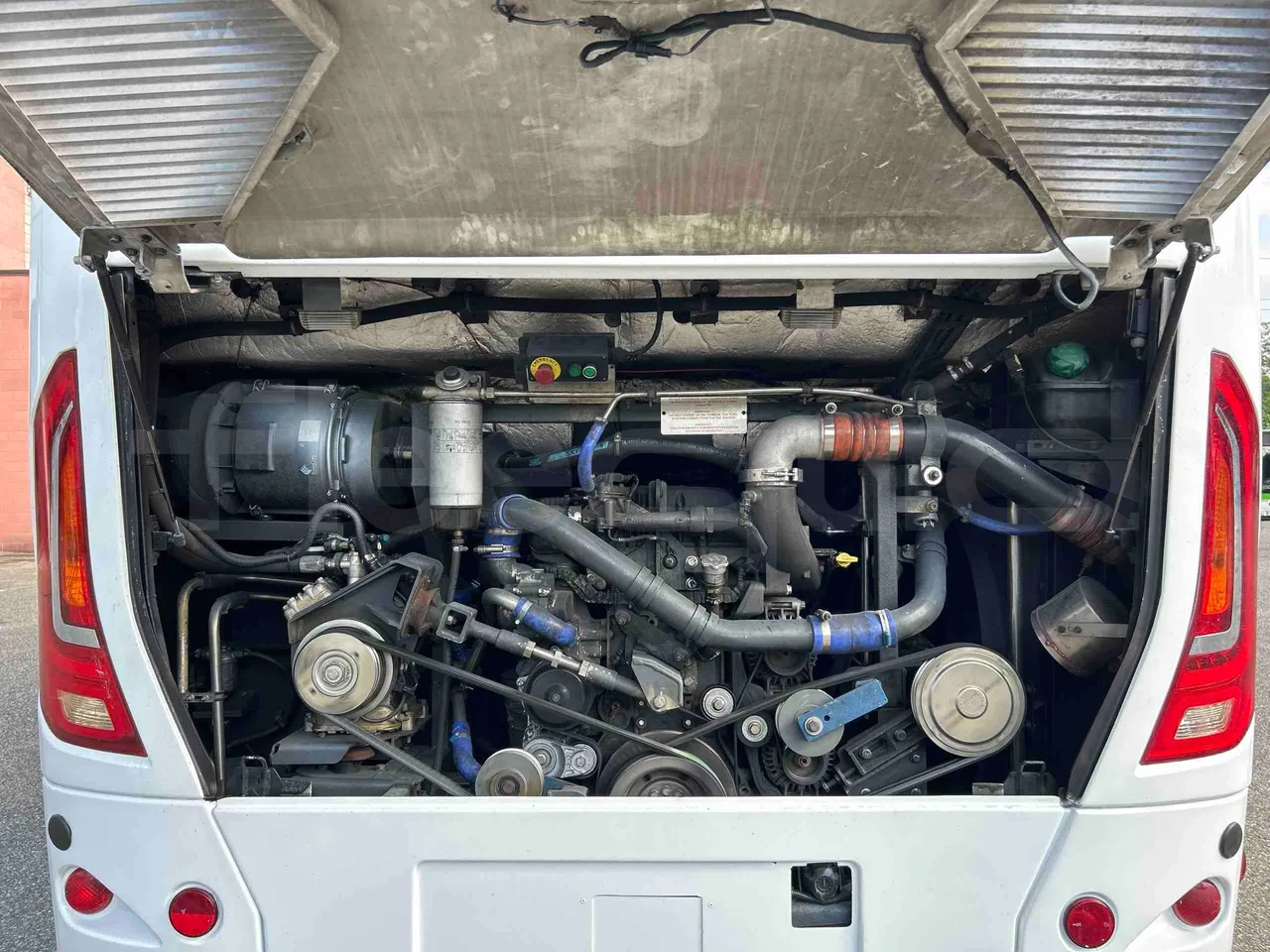Temsa Safari - rear hatch open