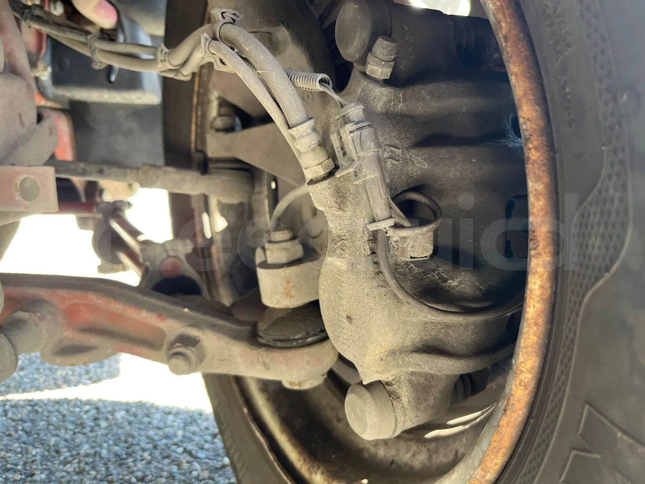 Iveco Daily A50C - EUR3 - 107kW - 6.948m - front brake calipers right