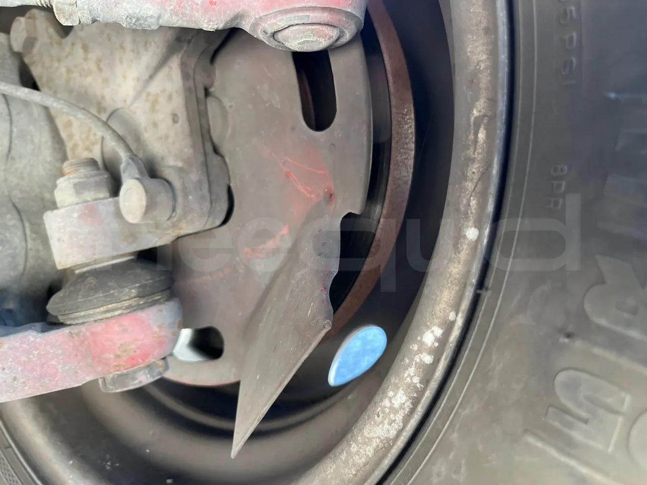 Iveco Daily A50C - EUR3 - 107kW - 6.948m - front discs left