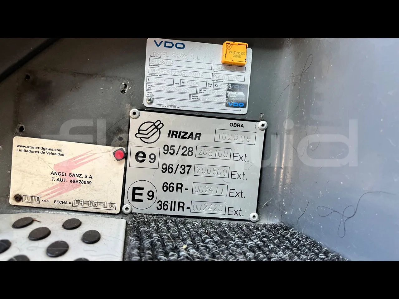 Volvo B12B DH12D420 - EUR3 - 309kW -12.2m - onboard devices 3