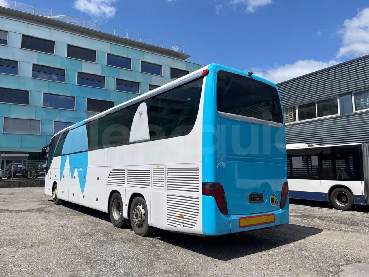 Setra S 417 S417 HDH/ Euro 4 - 350 Kw - 13,85 Mt - 3/4 left rear side