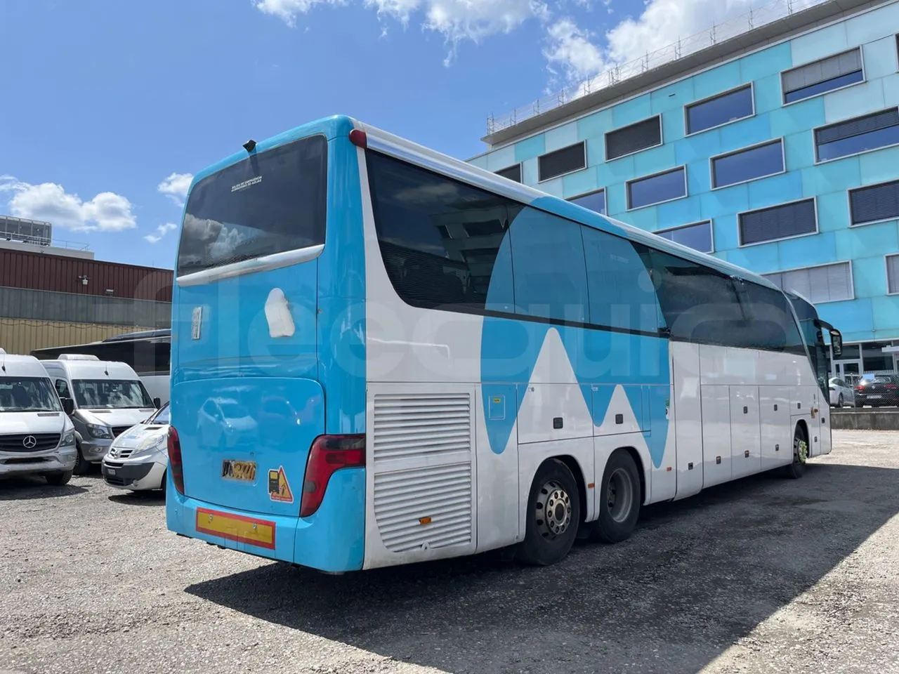 Setra S 417 S417 HDH/ Euro 4 - 350 Kw - 13,85 Mt - 3/4 right rear doors closed