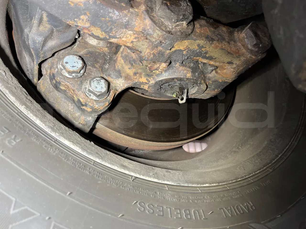 Setra S 417 S417 HDH/ Euro 4 - 350 Kw - 13,85 Mt - front discs right