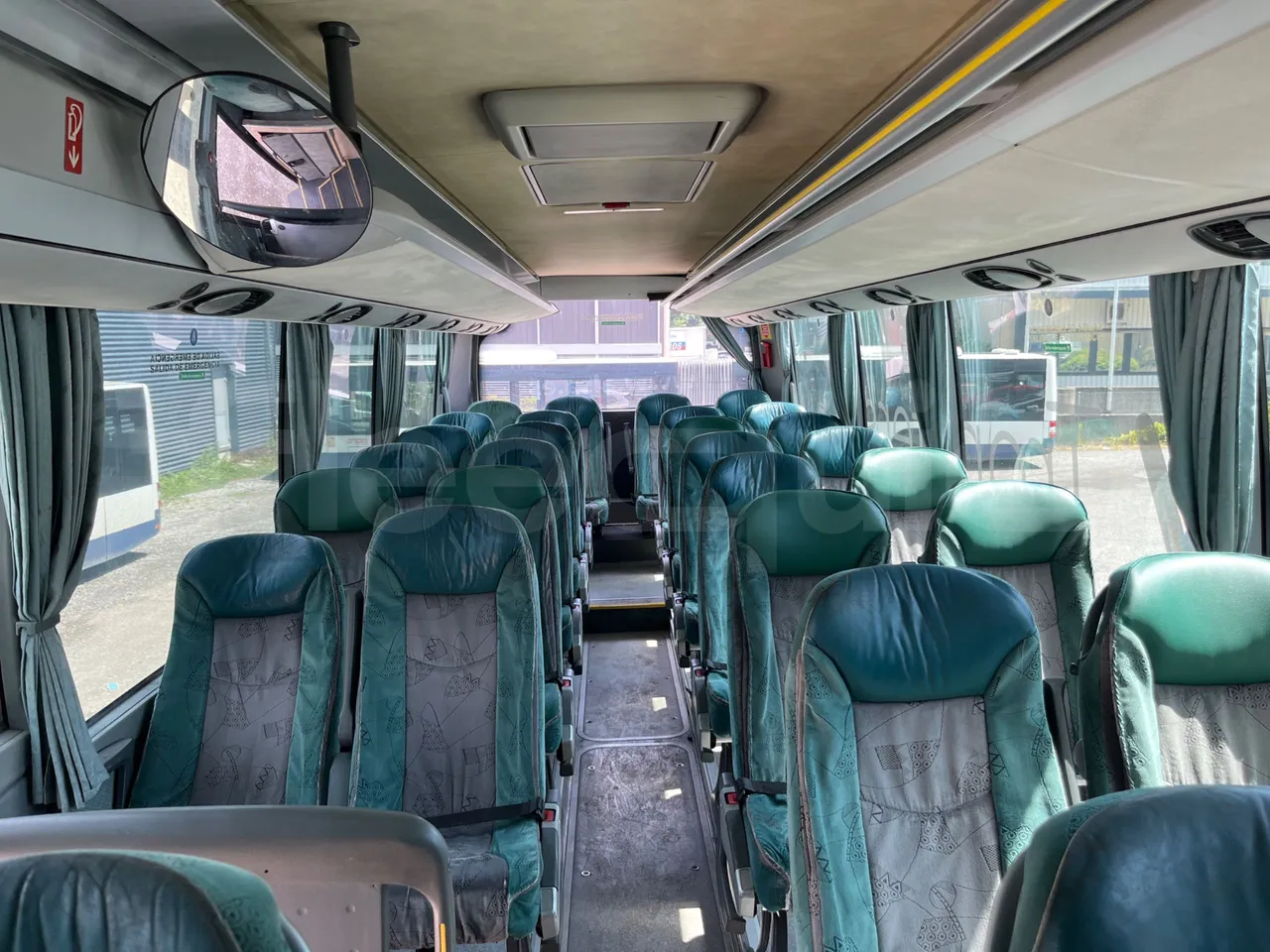 Setra S 417 S417 HDH/ Euro 4 - 350 Kw - 13,85 Mt - reverse view middle aisle