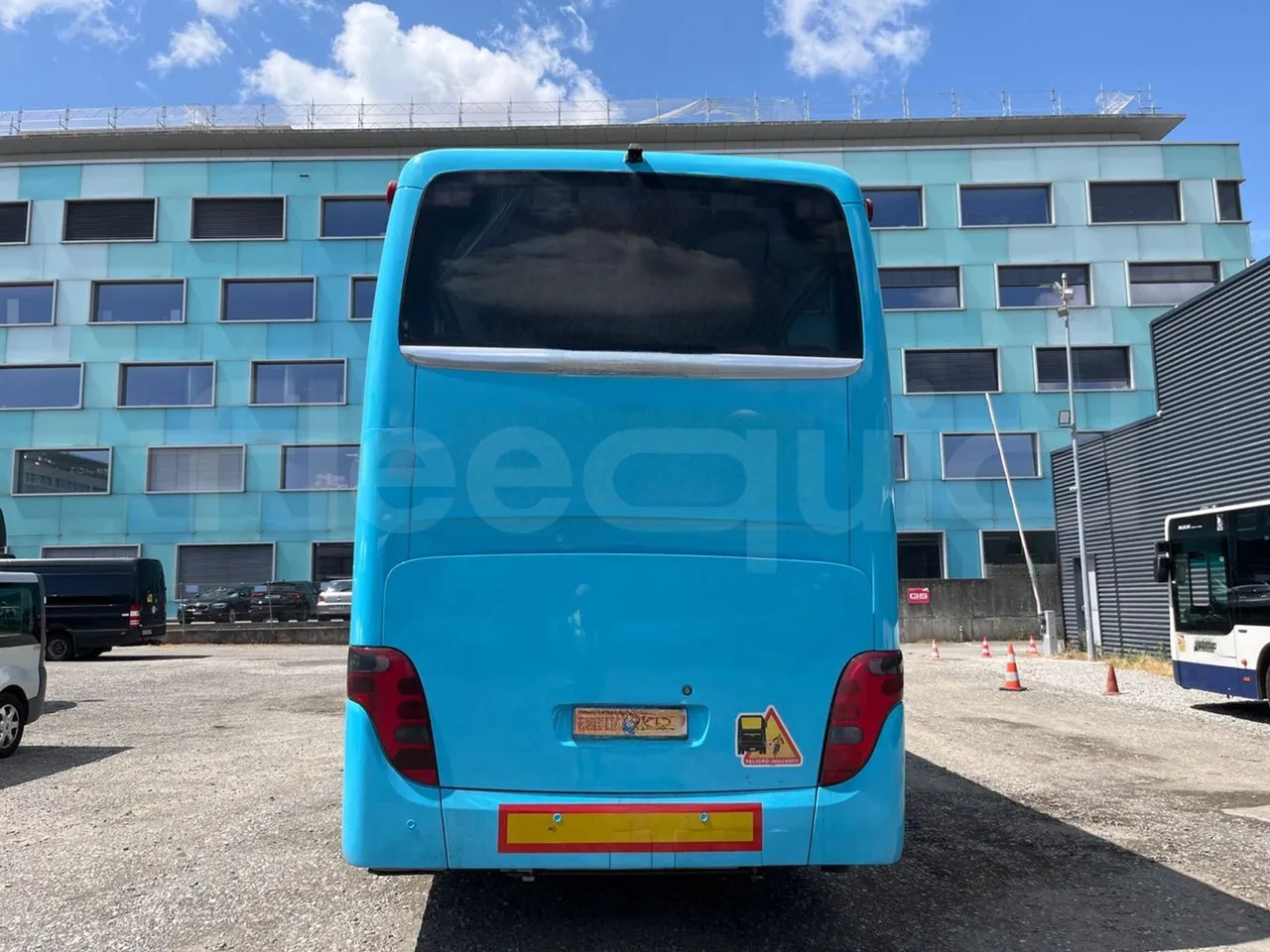 Setra S 417 S417 HDH/ Euro 4 - 350 Kw - 13,85 Mt - rear hatch closed