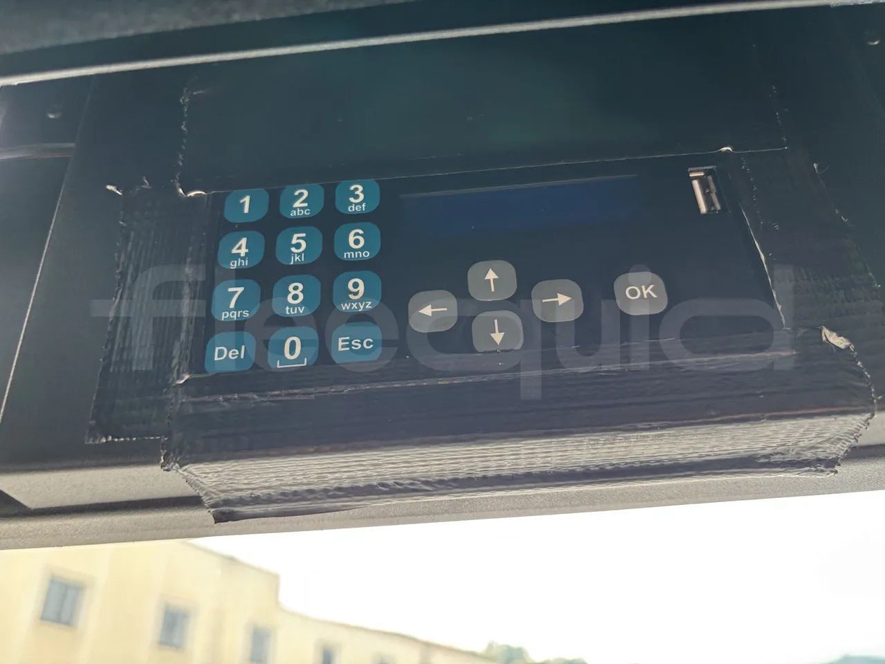 Setra S531 - Command Unit Indicators