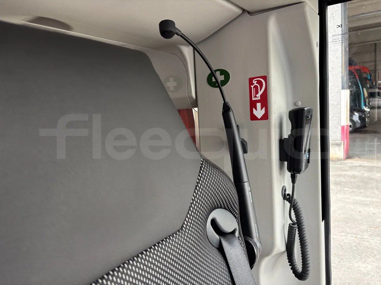 Setra S531 - Driver Microphone