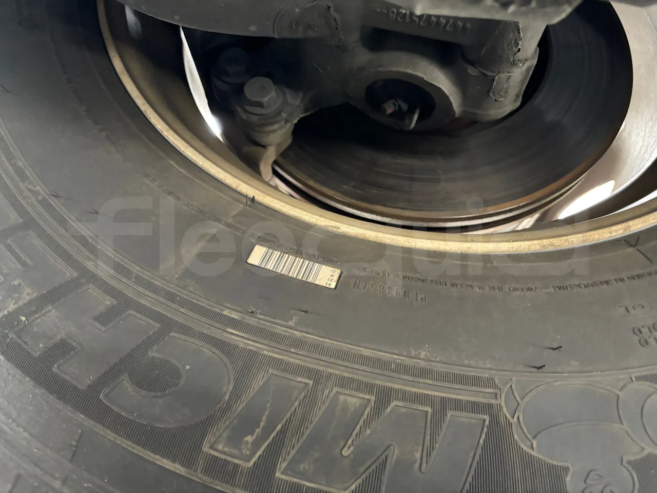 Setra S531 - Third Axle Discs Right Side