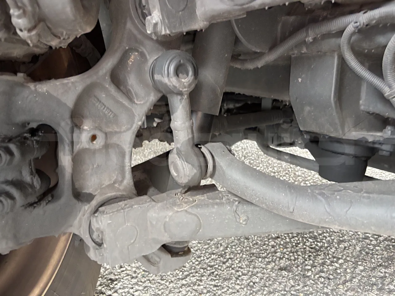 Setra S531 - First Axle Shock Absorbers Right Side