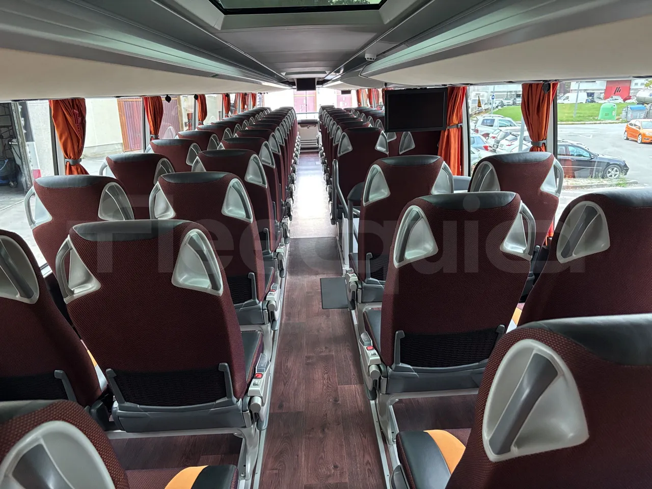 Setra S531 - Second Floor: Forward Seats From End Position