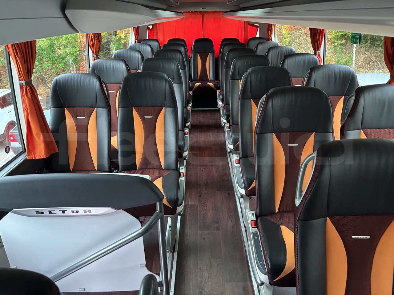 Setra S531 - Second Floor: Reverse Seats From Middle Position