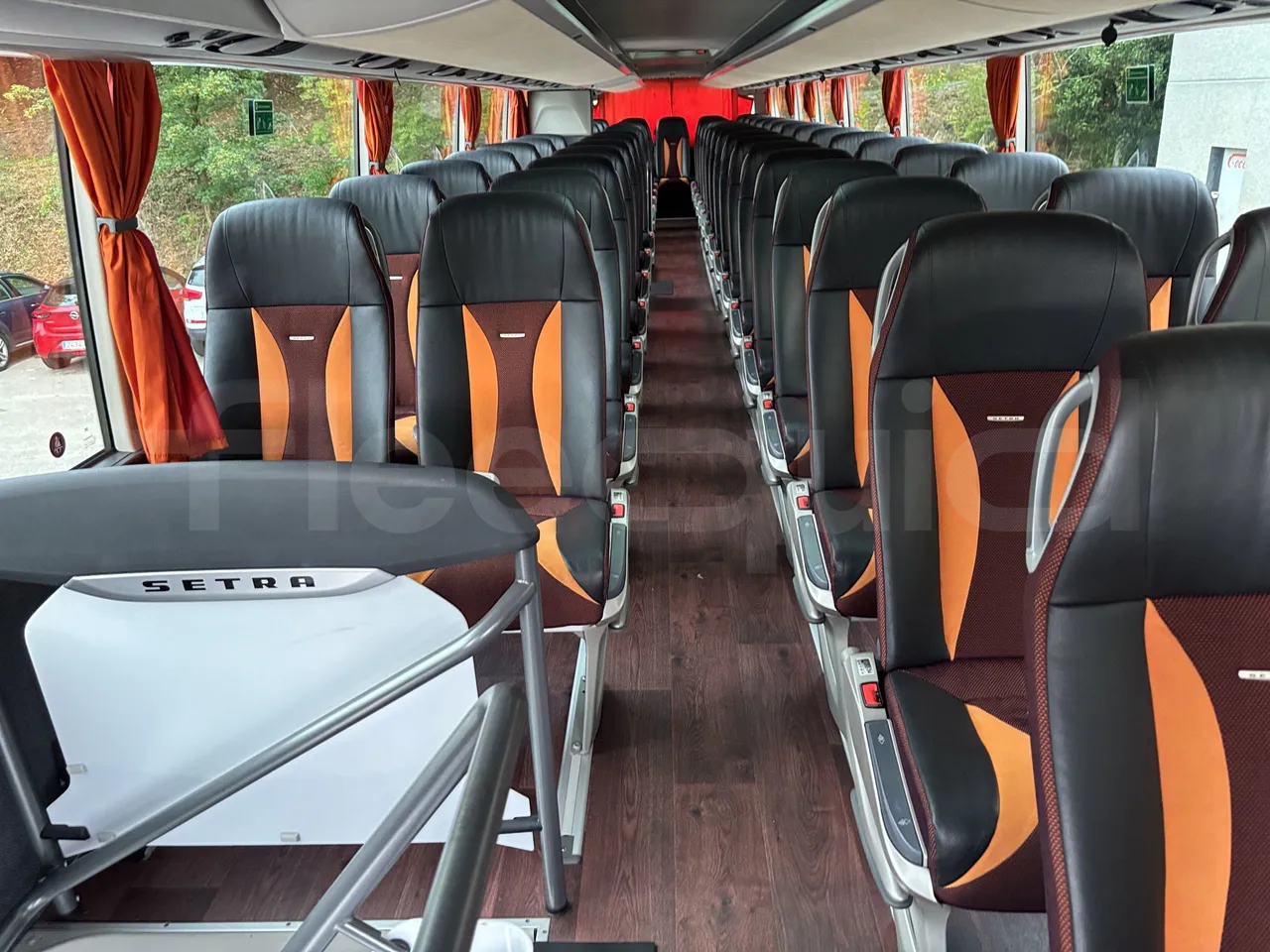 Setra S531 - Second Floor: Reverse Seats From Windscreen Position