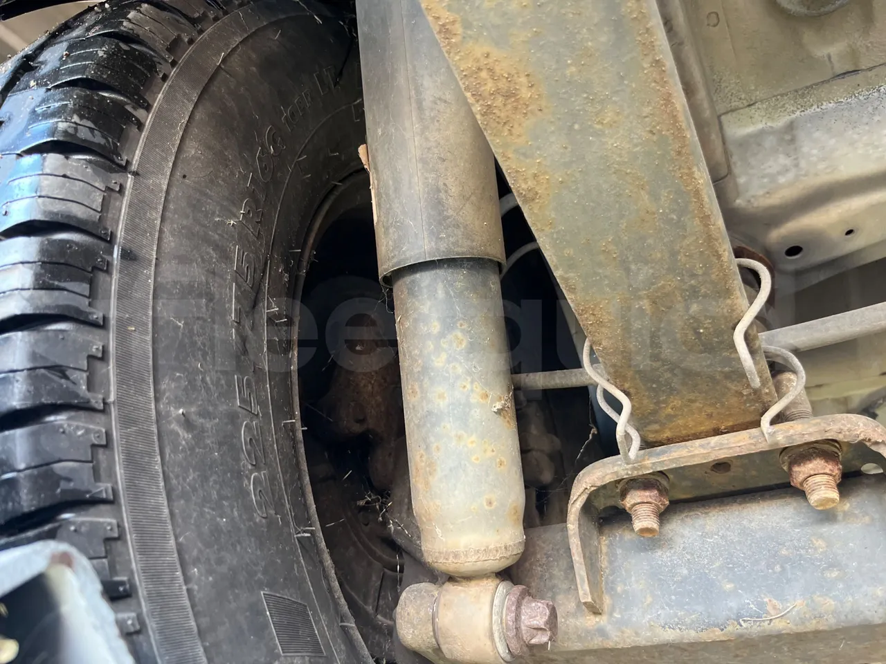 Fiat Ducato 250ECMEC - EUR4 - 88kW - 6.363m - axle 2 shock absorbers 1 left