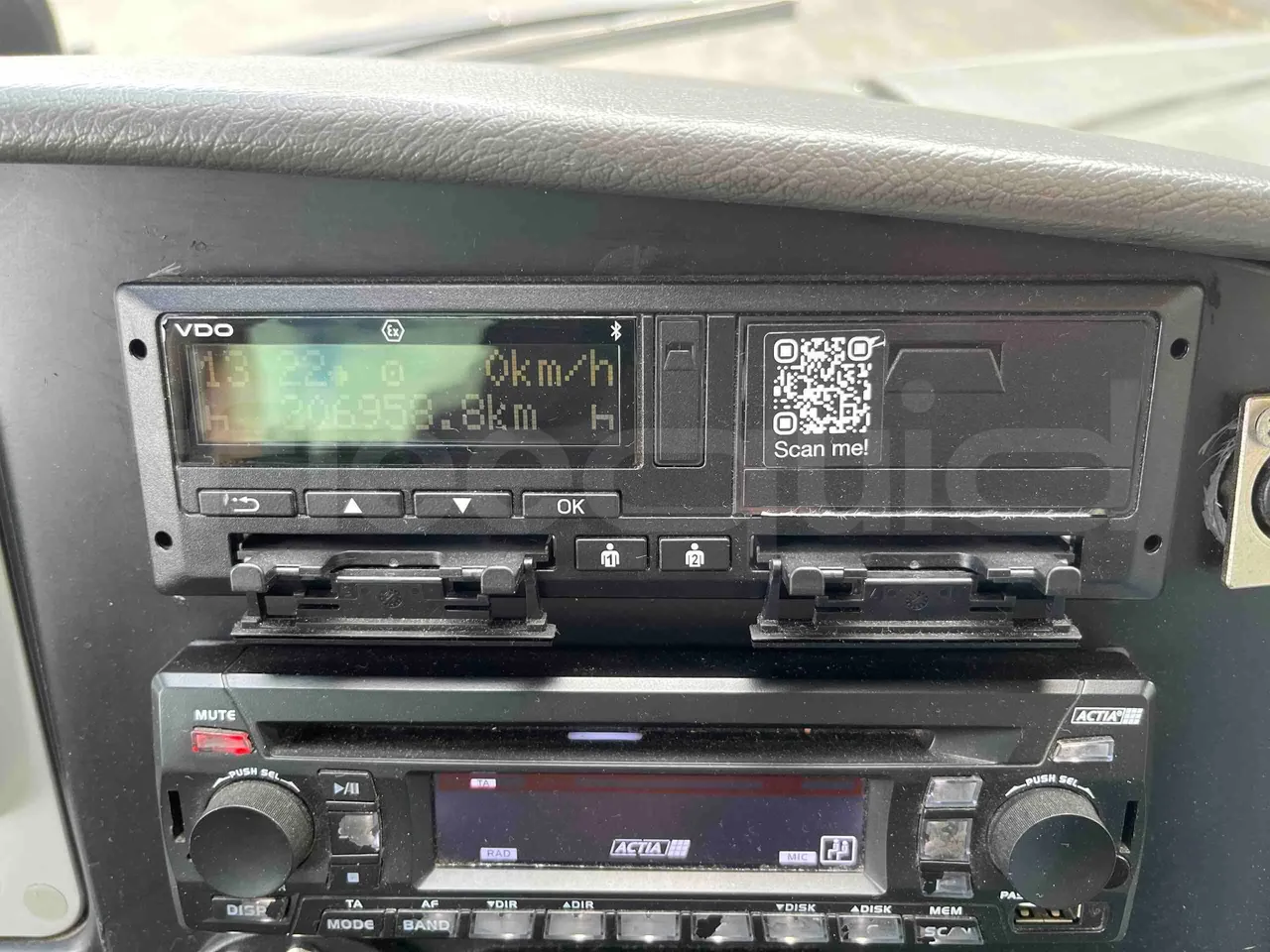 King Long XMQ6996 - Tachograph