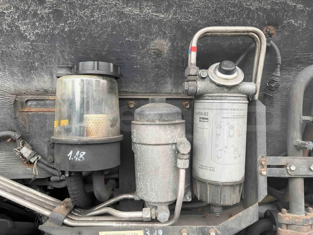 Mercedes-Benz Citaro G - engine plate photo