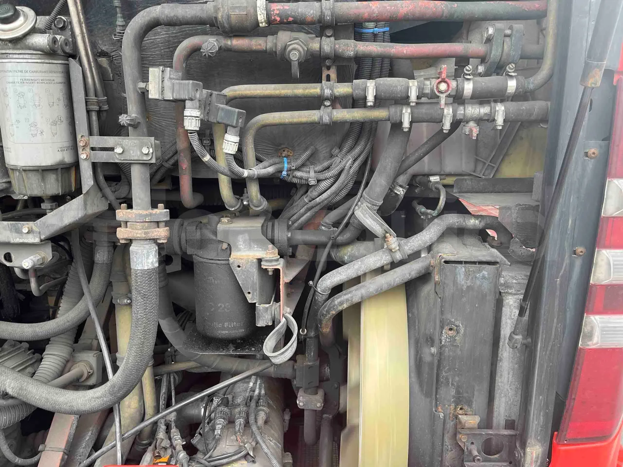 Mercedes-Benz Citaro G - fire extinguishing system