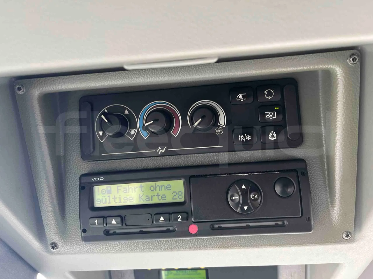 Mercedes-Benz Citaro G - Tachograph