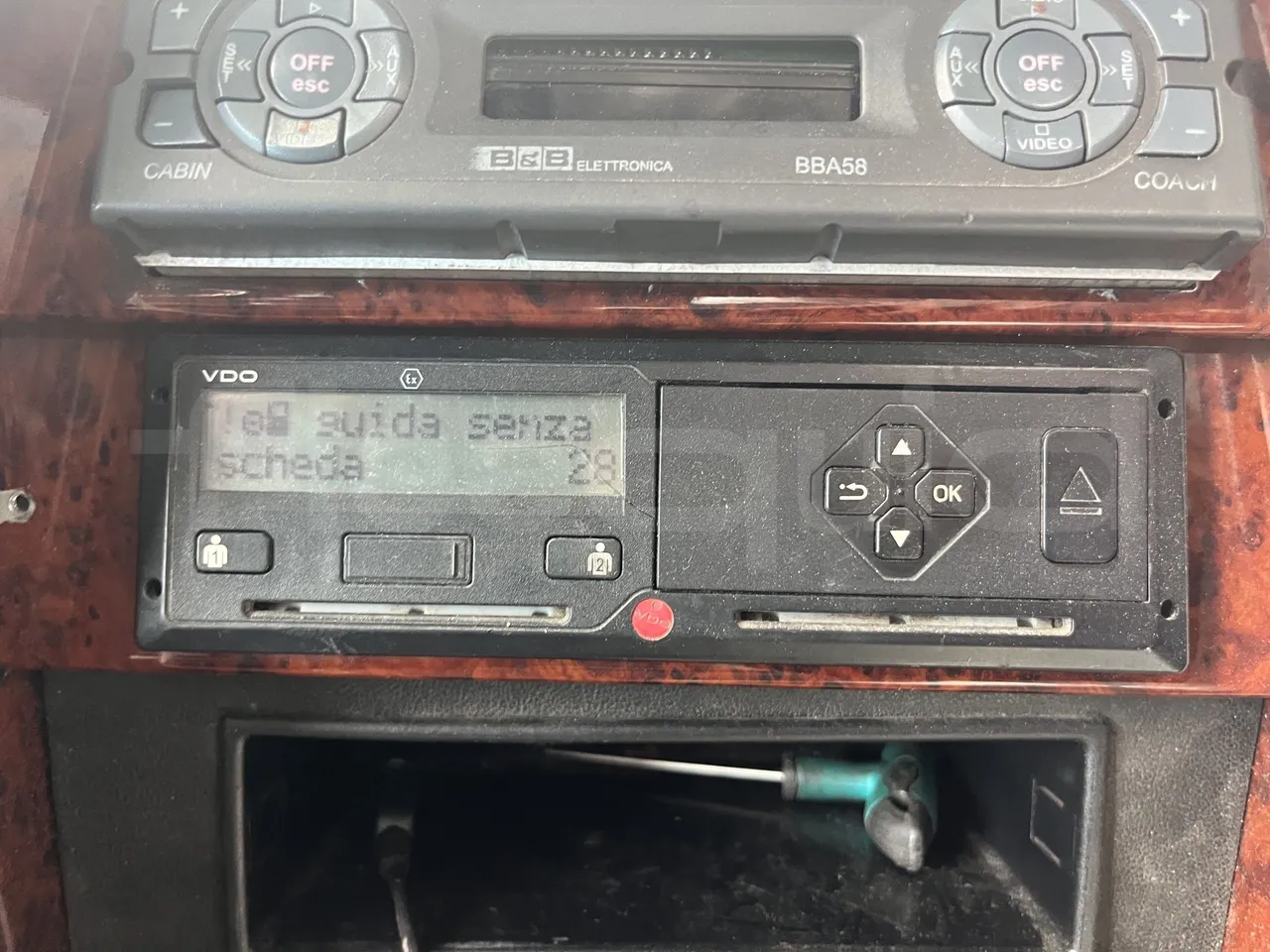 Iveco Orlandi - Tachograph