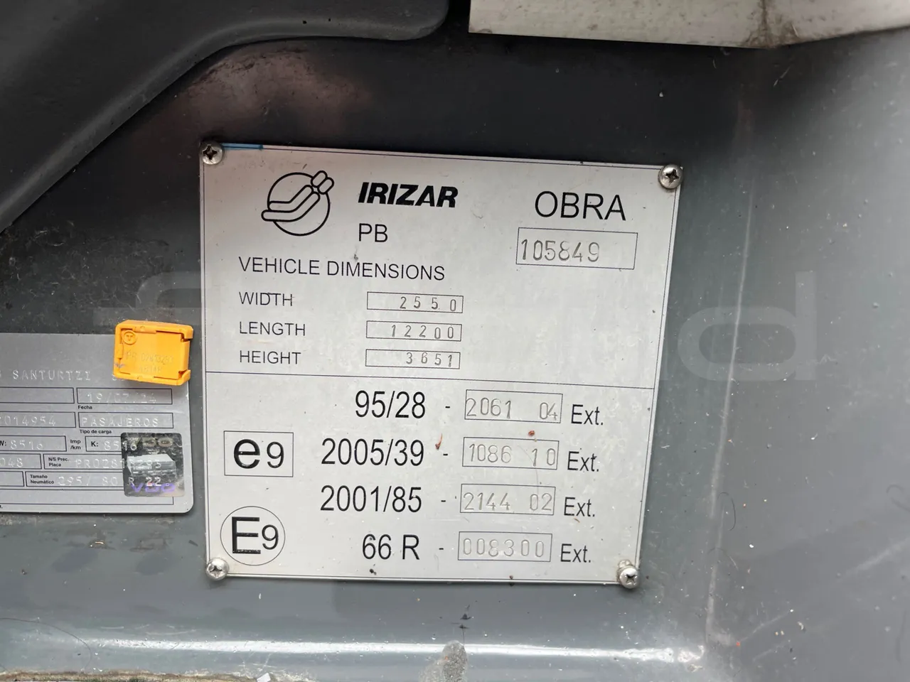 Irizar PB Man Ratio R33/18400 - Euro 5 - 294 kW - 12.200 mt - onboard devices 3