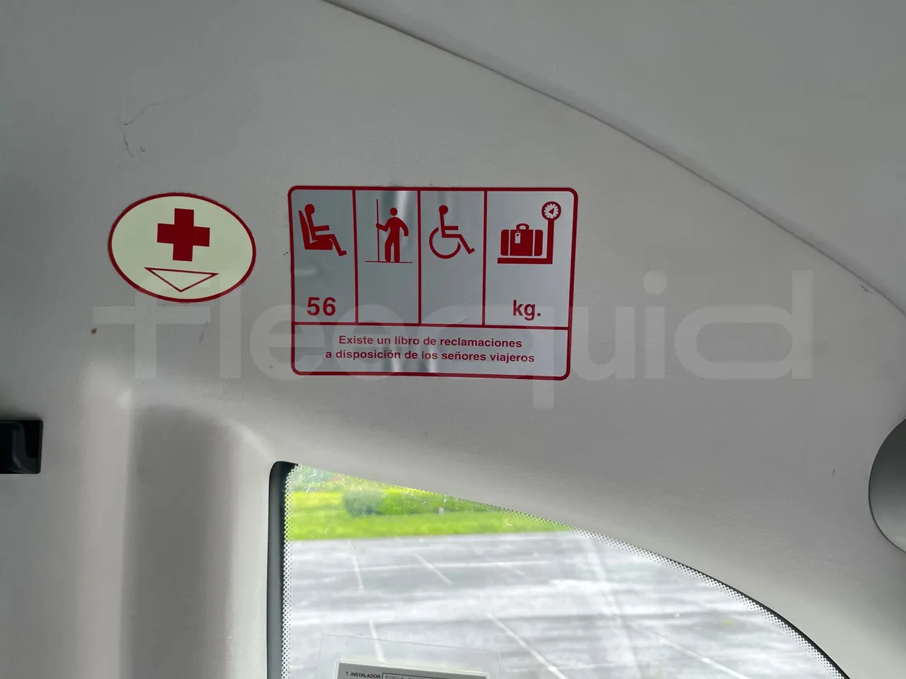 Irizar PB Man Ratio R33/18400 - Euro 5 - 294 kW - 12.200 mt - seat plate photo