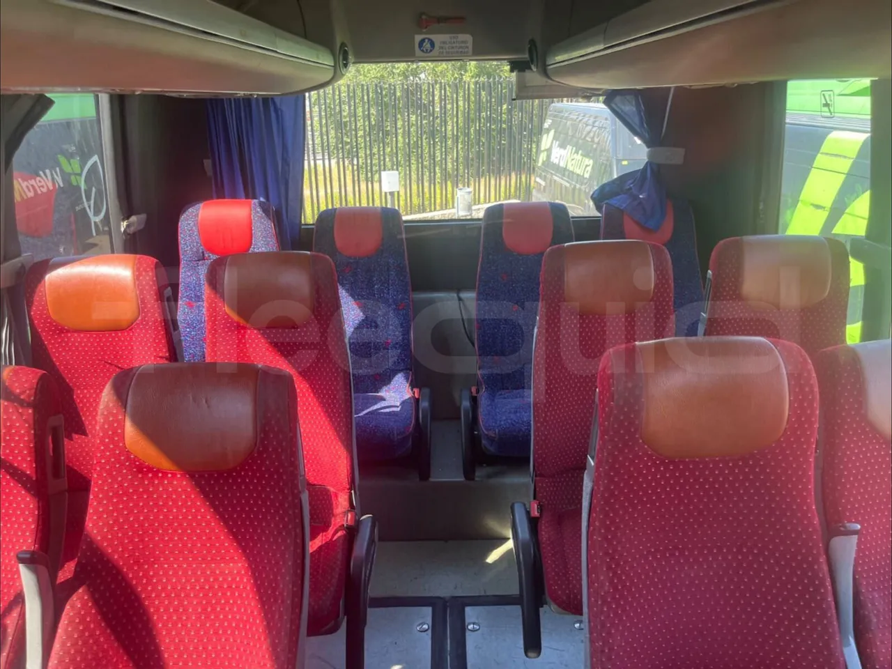 Volvo B12B 6X2 - EUR4 - 338kW -14.995m - forward view all seats last row height