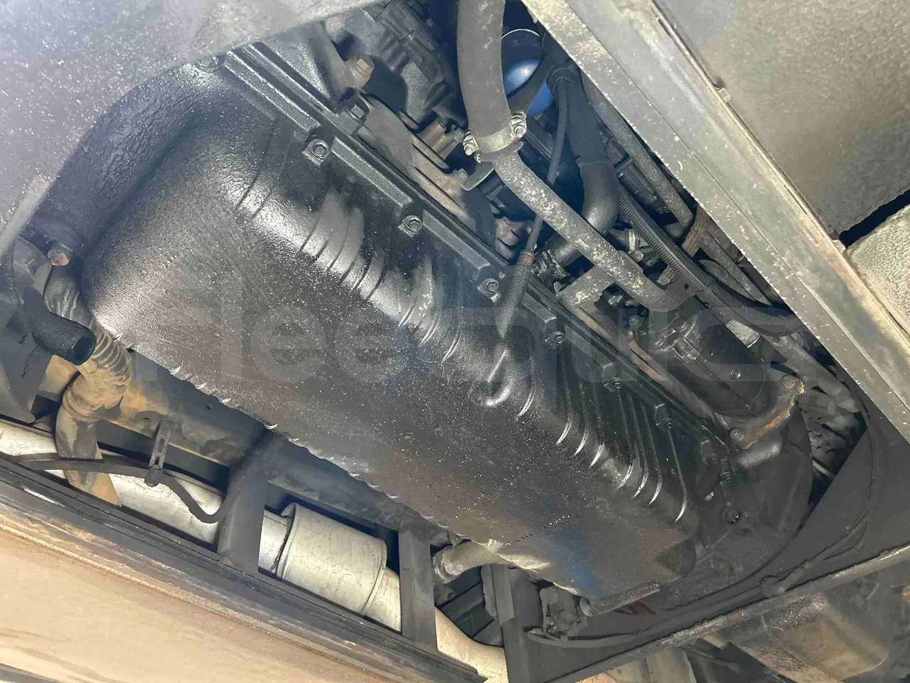 Irizar Scania - engine without protection