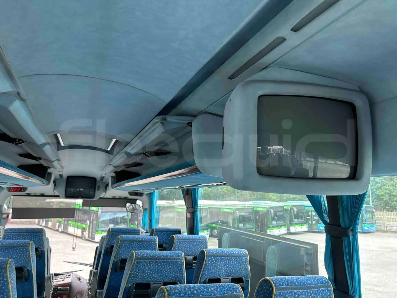 Irizar Scania - monitor detail photo