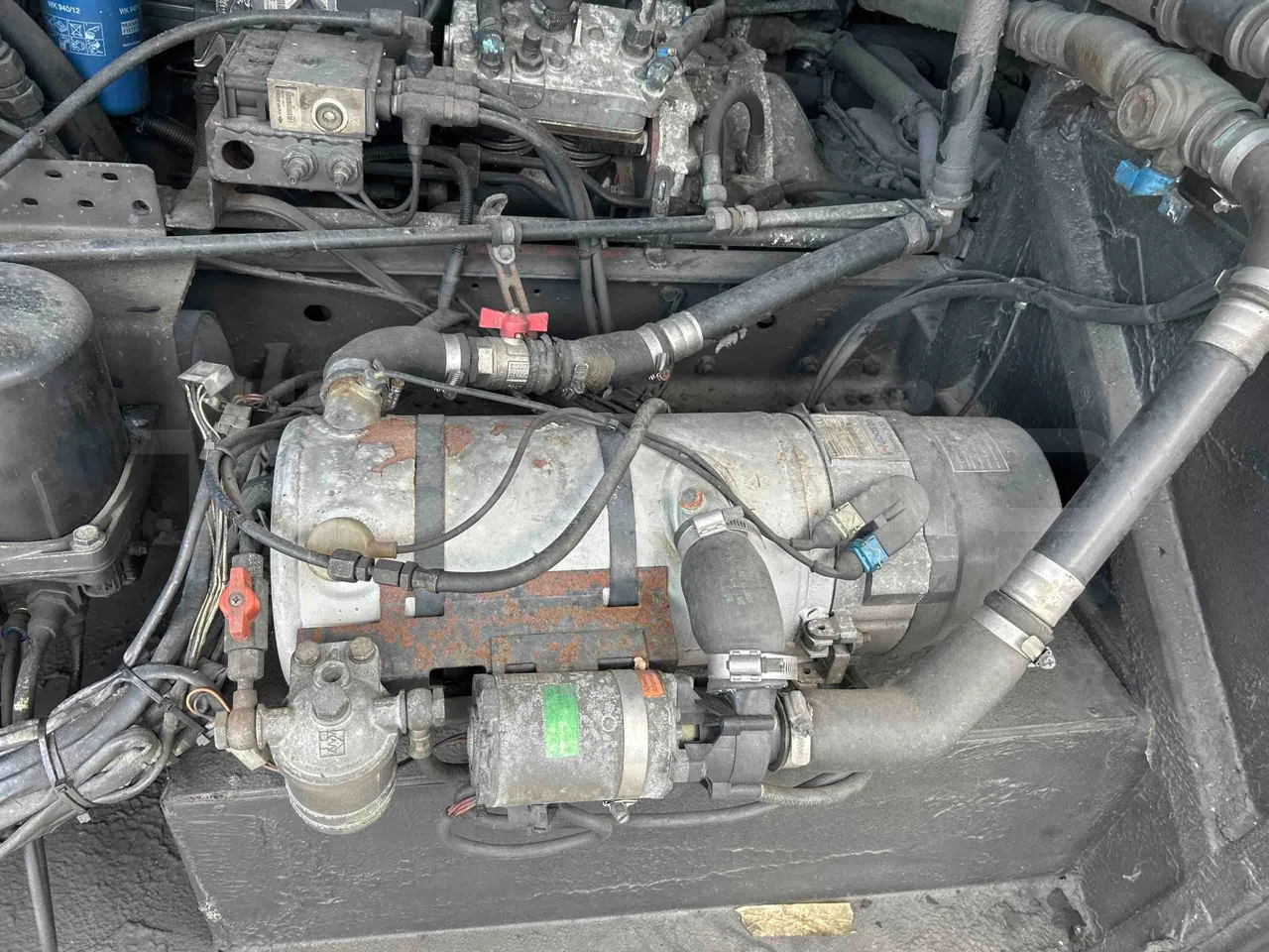 Irizar Scania - preheater webasto photo