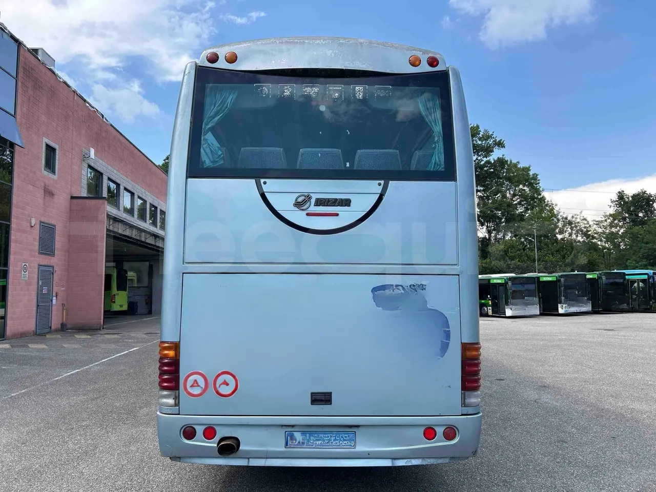 Irizar Scania - rear hatch closed