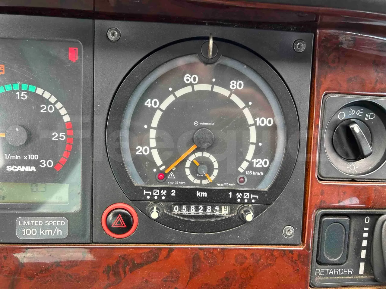 Irizar Scania - Tachograph